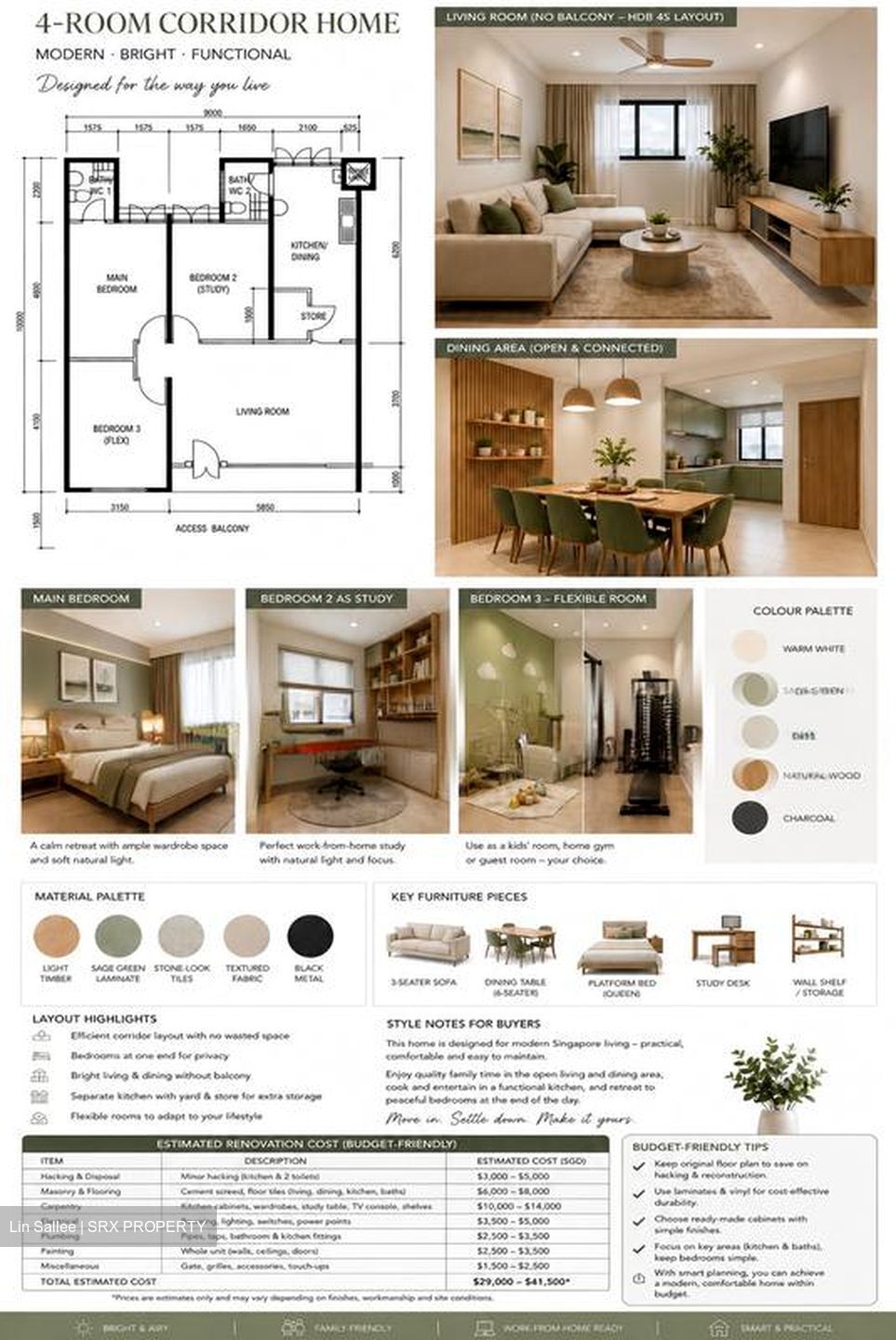 Blk 234 Serangoon Avenue 3 (Serangoon), HDB 4 Rooms #593539901